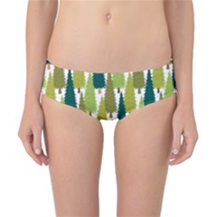 Pine Trees   Classic Bikini Bottoms by ConteMonfrey