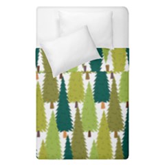 Pine Trees   Duvet Cover Double Side (single Size)