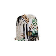 Modern Jungle Drawstring Pouch (small) by ConteMonfrey