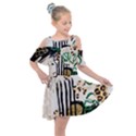 Modern Jungle Kids  Shoulder Cutout Chiffon Dress View1