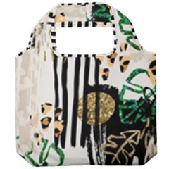 Modern Jungle Foldable Grocery Recycle Bag by ConteMonfrey