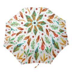 Watercolor Nature Glimpse  Folding Umbrellas by ConteMonfrey