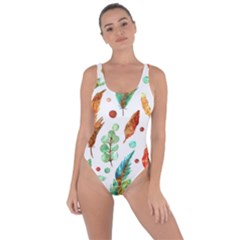 Watercolor Nature Glimpse  Bring Sexy Back Swimsuit by ConteMonfrey