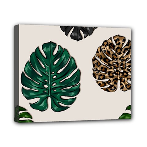 Colorful Monstera  Canvas 10  X 8  (stretched) by ConteMonfrey