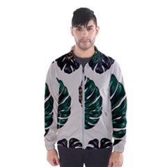 Colorful Monstera  Men s Windbreaker