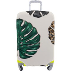 Colorful Monstera  Luggage Cover (large) by ConteMonfrey