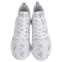 Doodles - Beach Time! Men s Lightweight High Top Sneakers by ConteMonfrey