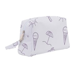 Doodles - Beach Time! Wristlet Pouch Bag (medium) by ConteMonfrey