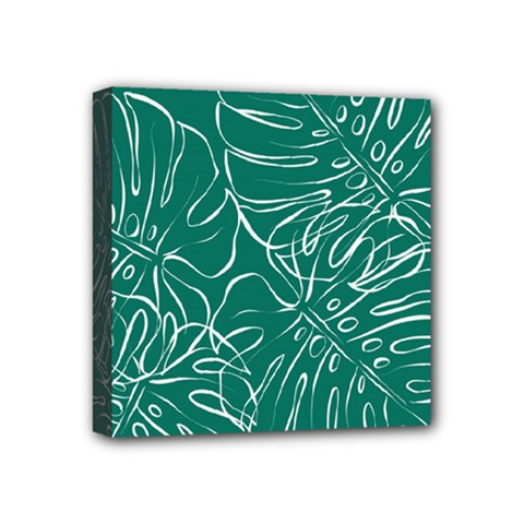 Tropical Monstera  Mini Canvas 4  X 4  (stretched) by ConteMonfrey