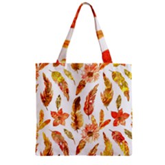 Hot Colors Nature Glimpse Zipper Grocery Tote Bag by ConteMonfrey