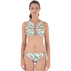 Leaves And Feathers - Nature Glimpse Perfectly Cut Out Bikini Set by ConteMonfrey