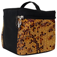 Insect Macro Honey Bee Animal Make Up Travel Bag (Big)