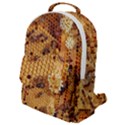 Insect Macro Honey Bee Animal Flap Pocket Backpack (Small) View1