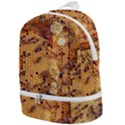 Insect Macro Honey Bee Animal Zip Bottom Backpack View1