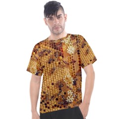 Insect Macro Honey Bee Animal Men s Sport Top