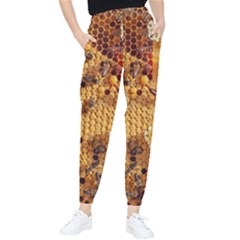 Insect Macro Honey Bee Animal Tapered Pants