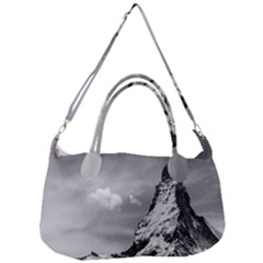 Matterhorn Switzerland Mountain Nature Removal Strap Handbag by Wegoenart