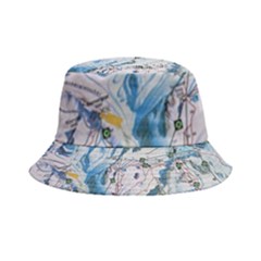 Map Zermatt The Alps Matterhorn Switzerland Mountain Nature Inside Out Bucket Hat by Wegoenart