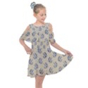 Mermaids Are Real Kids  Shoulder Cutout Chiffon Dress View1