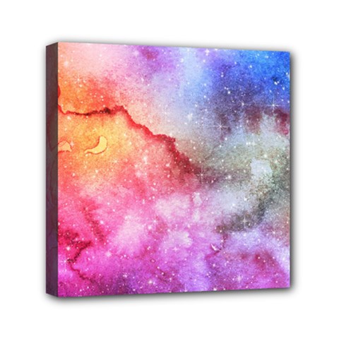 Unicorn Clouds Mini Canvas 6  X 6  (stretched) by ConteMonfrey