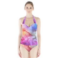 Unicorn Clouds Halter Swimsuit by ConteMonfrey