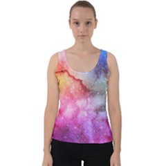 Unicorn Clouds Velvet Tank Top by ConteMonfrey