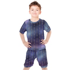 Trident On Blue Ocean  Kids  Tee And Shorts Set by ConteMonfrey