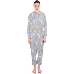 Rainbow Pattern Hooded Jumpsuit (ladies) by ConteMonfrey