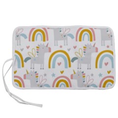 Unicorns, Hearts And Rainbows Pen Storage Case (m) by ConteMonfrey