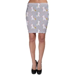 Cute Unicorns Bodycon Skirt by ConteMonfrey