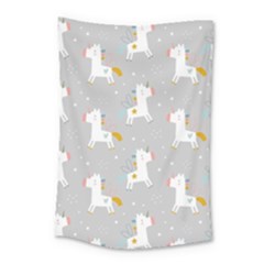 Cute Unicorns Small Tapestry by ConteMonfrey