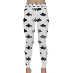 Cute Small Sharks   Classic Yoga Leggings by ConteMonfrey