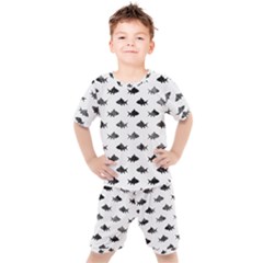 Cute Small Sharks   Kids  Tee And Shorts Set by ConteMonfrey