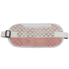 Mermaid Ombre Scales  Rounded Waist Pouch by ConteMonfrey