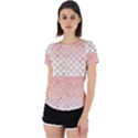 Mermaid Ombre Scales  Back Cut Out Sport Tee View1