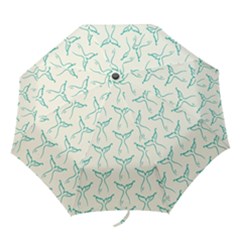 Blue Mermaid Tail Clean Folding Umbrellas by ConteMonfrey