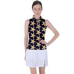 Starfish Minimalist  Women s Sleeveless Polo Tee