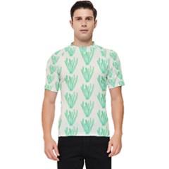 Watercolor Seaweed Men s Short Sleeve Rash Guard by ConteMonfrey