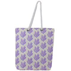 Seaweed Clean Full Print Rope Handle Tote (large) by ConteMonfrey