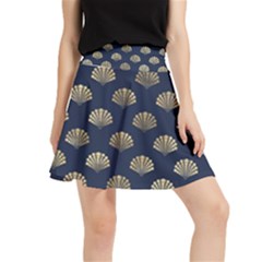 Cute Sea Shells  Waistband Skirt by ConteMonfrey