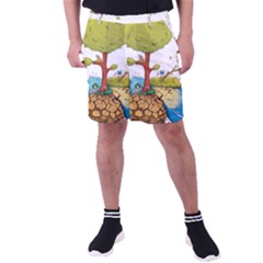 Natural Disaster Flood Earthquake Men s Pocket Shorts by Jancukart