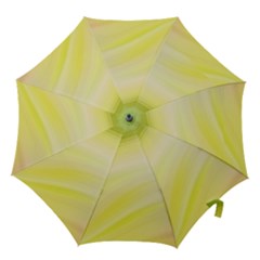 Gradient green yellow Hook Handle Umbrellas (Medium)