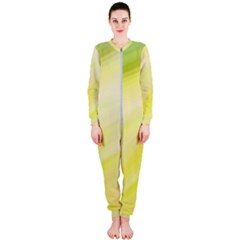 Gradient green yellow OnePiece Jumpsuit (Ladies)