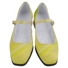 Gradient Green Yellow Women s Mary Jane Shoes by ConteMonfrey