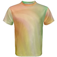 Gradient Orange, Green - Colors Fest Men s Cotton Tee by ConteMonfrey