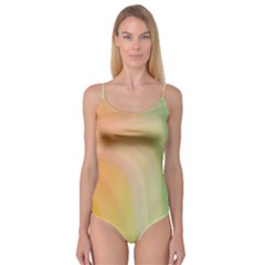 Gradient Orange, Green - Colors Fest Camisole Leotard  by ConteMonfrey