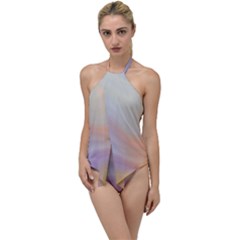 Gradient purple, orange Go with the Flow One Piece Swimsuit