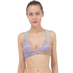 Gradient purple, orange Classic Banded Bikini Top