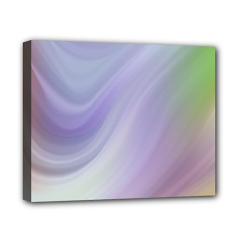 Gradient Blue, Orange, Green Canvas 10  X 8  (stretched) by ConteMonfrey