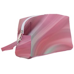 Gradient Pink Green Wristlet Pouch Bag (large) by ConteMonfrey